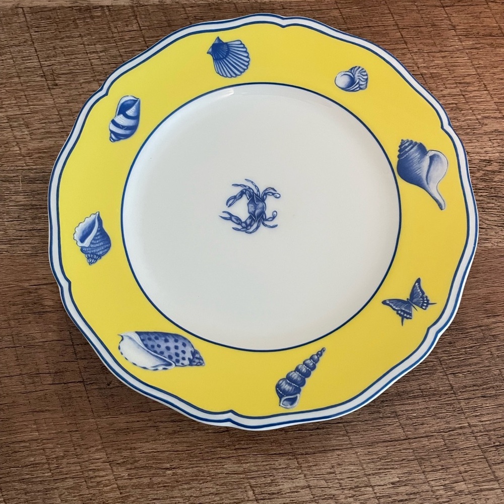 Lynn Chase Costa Azzurra bread and butter plate